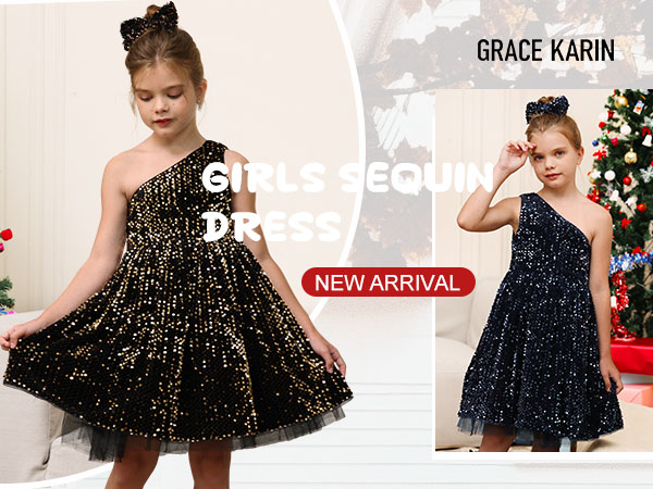 Girl sequin dress