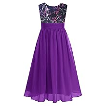 Muddy Girl Camo Chiffon Party Cocktail Pageant Dress for Girls Purple