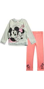 Disney Baby Girls’ Minnie Mouse Leggings Set