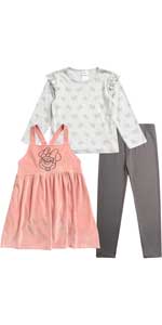 Disney Girls'' Legging Set - 3 Piece