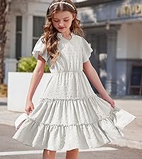 girls swiss dot Dress