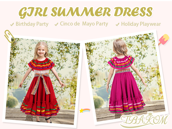 Mexican Dress for Girl