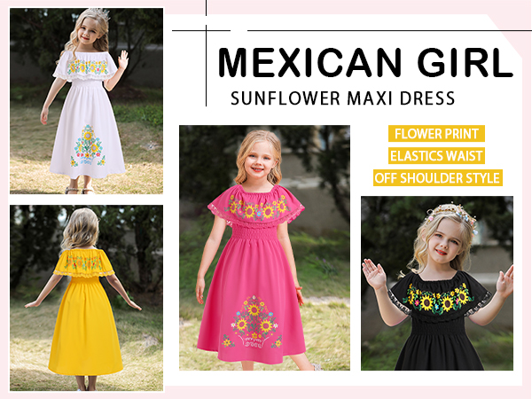 Mexico Dress for Girl