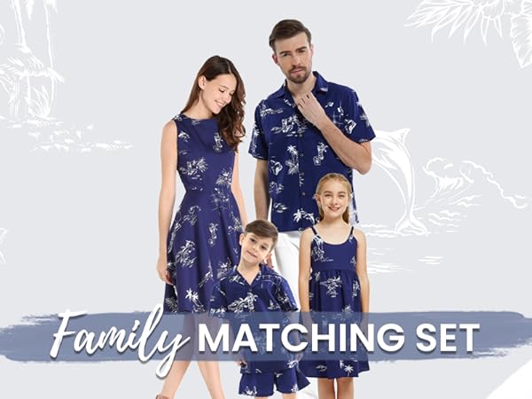 Classic Map Navy - Family Matching