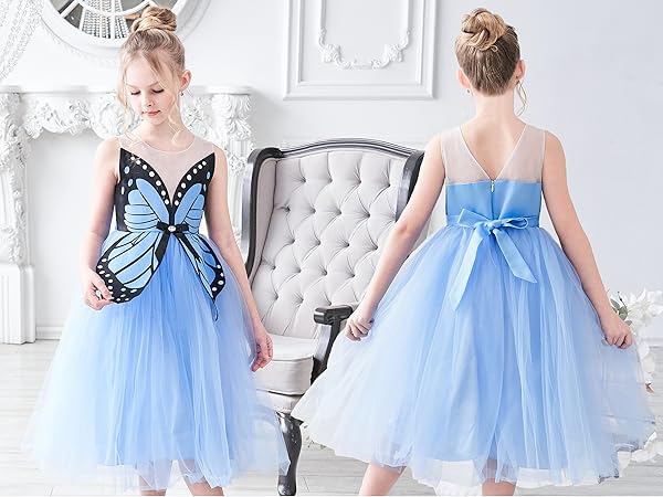 girls butterfly dress