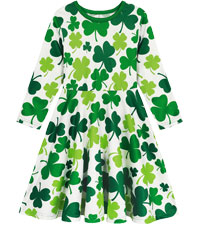 st patricks day dress toddler kids girls st patricks day outfit casual midi dresses for girls