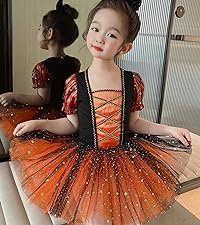 Ballet Leotards for Girls Full Skirted Dance Tutu Dress Party Costumes 