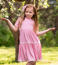 girls short Sleeve dress