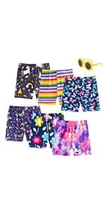 Girls Shorts -6Pack-A