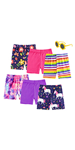 Girls Shorts -6Pack-B