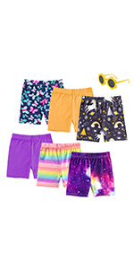 Girls Shorts -6Pack-C