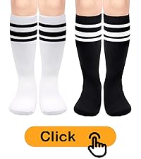 Kids Soccer Socks Youth Soccer Socks for Kids 4-6 Toddler Soccer Socks  Football Socks 