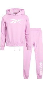 Reebok Girls'' Jogger Set