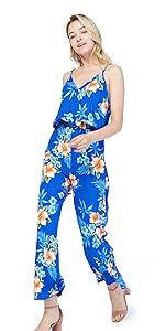 Women Hawaiian Jumpsuit