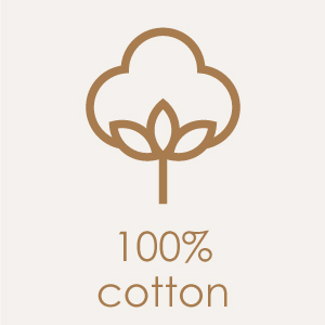 100% cotton