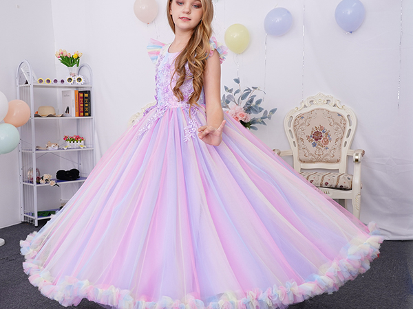 dresses for little girls girls birthday dress photoshoot dance quinceanera dresses 1st Communion