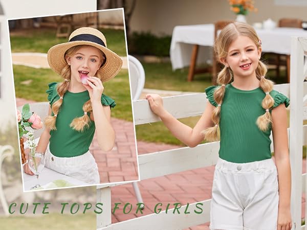 green shirt for girls