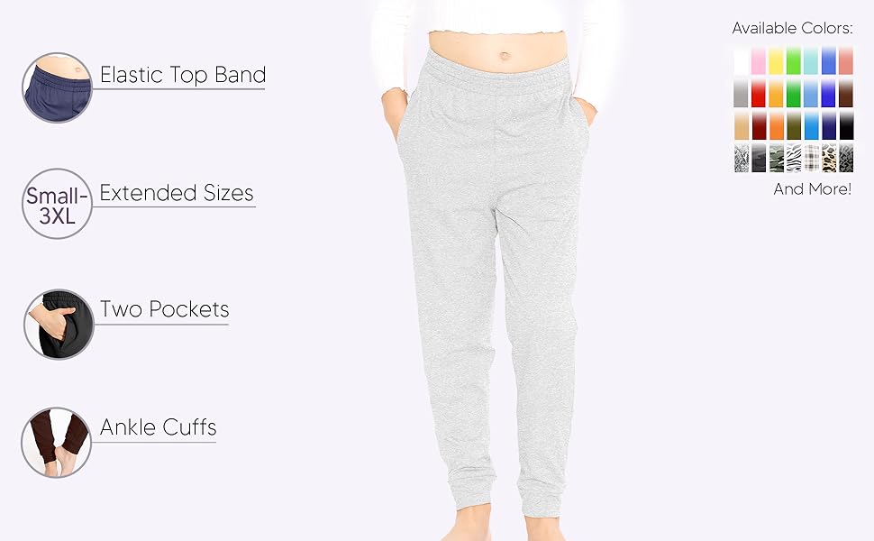  Girl''s Oh So Soft Cuffed Joggers with Pockets infograph