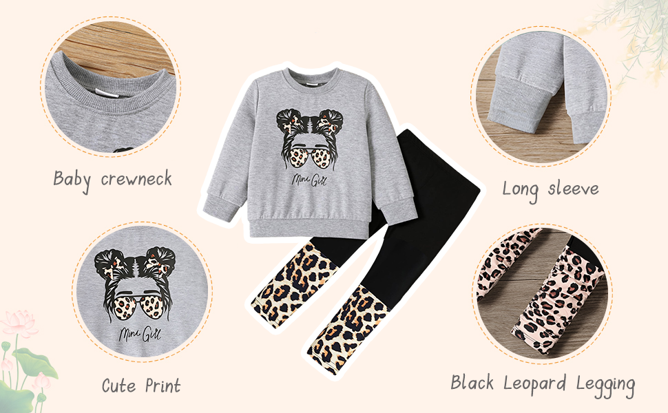 Fall clothing set for girls