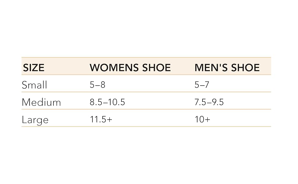 BIGKids Size Chart, seamless socks for big kids, seamless socks for teens, seamless socks for adults