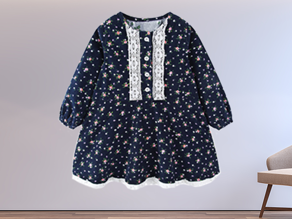 Girls Corduroy Dress