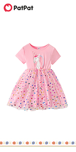 Girls Unicorn Tutu Dress