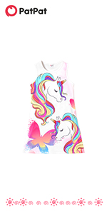 Girls Unicorn Dress