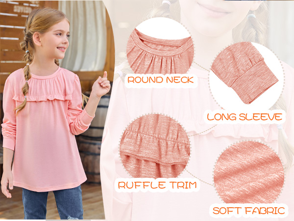 Details of Girls Tunic Tops