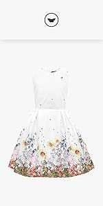 Kids Kira Print Dress