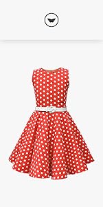 Kids Audrey Polka Dot Dress