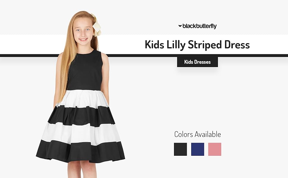 Kids Lilly Striped Dress