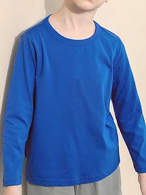 Kids Cotton Long Sleeves T-Shirt