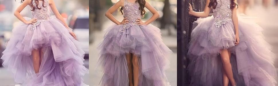 Girls pageant dress