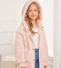 Girl Fleece Sherpa Jacket