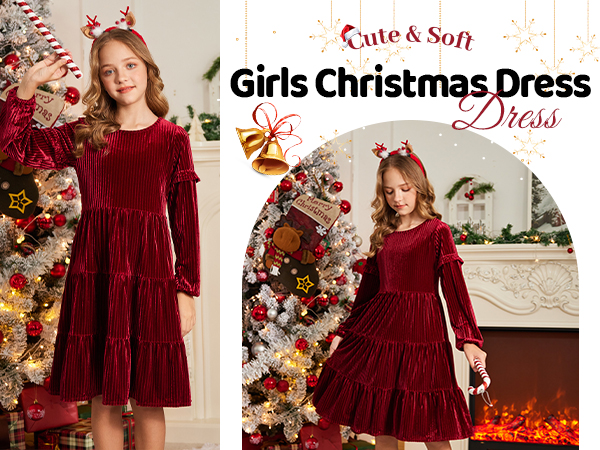 girls christmas dress