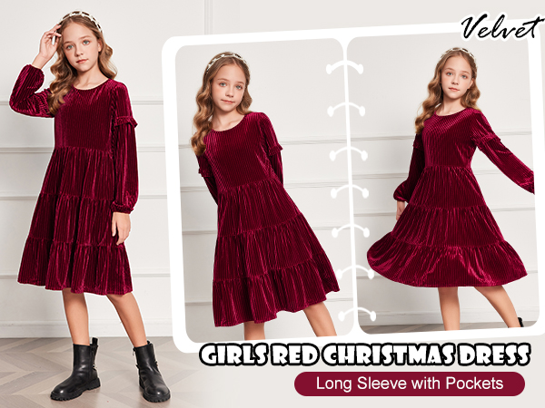 girls christmas dress