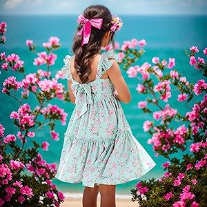 girls floral dresses