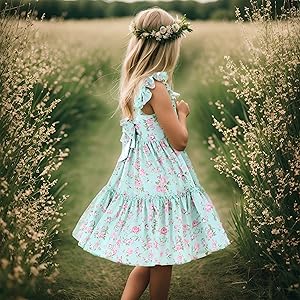 girls birthday sundress