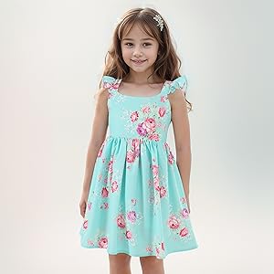 little girls sleeveless sundress