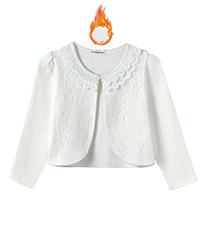 girls shrug cardigan