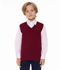 boys girls vest sweater school uniform