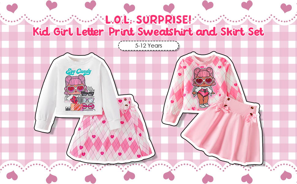 L.O.L. Surprise! Girl Skirt Set