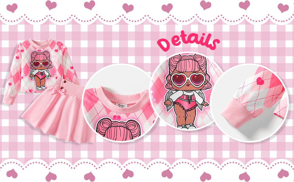 L.O.L. Surprise! Girl Skirt Set