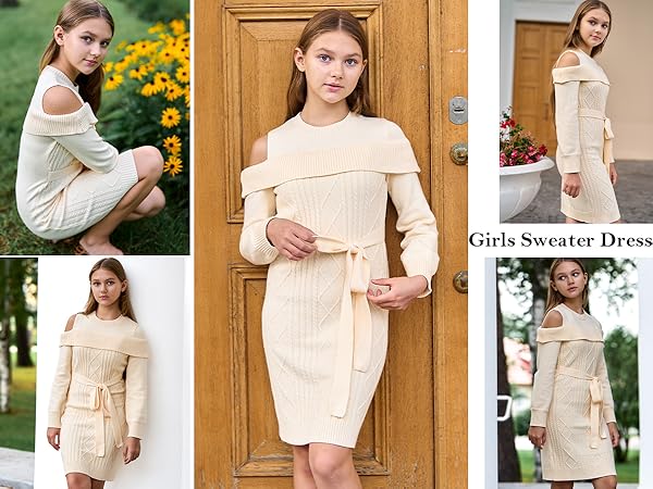 girls fall winter dress