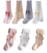 Girls Bow knot Tights