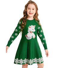 girls Christmas dress