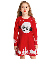 girls Christmas dress