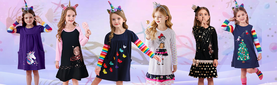 christmas dresses for little girls 