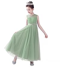 Sage Green flower girl dress