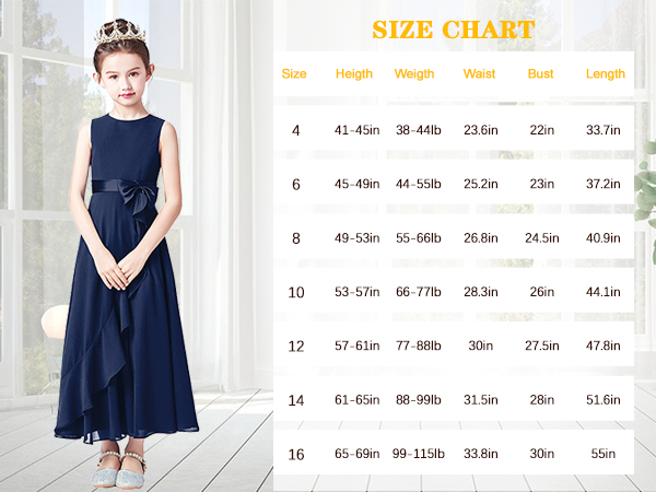 navy blue jr bridesmaids dress size